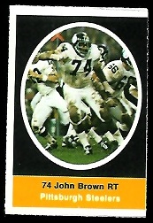 1972 Sunoco Stamps      510     John Brown DP